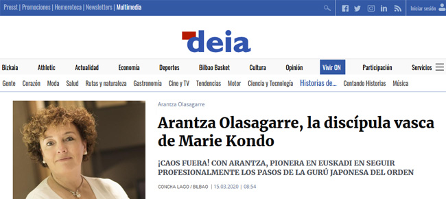 Entrevista Deia Arantza Olasagarre In Orden Bilbao